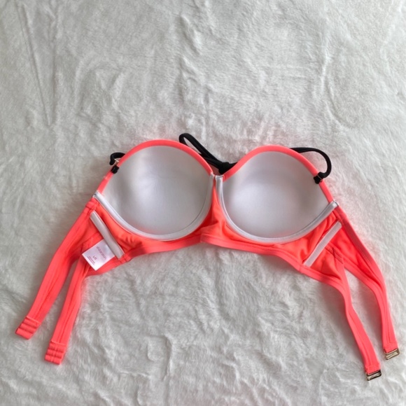 NWOT Orange Pushup Swim Top by Xhilaration Large - Picture 9 of 16